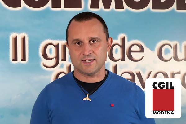 Foto del rappresentante di Cgil